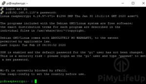 Using SSH on the Raspberry Pi - Pi My Life Up