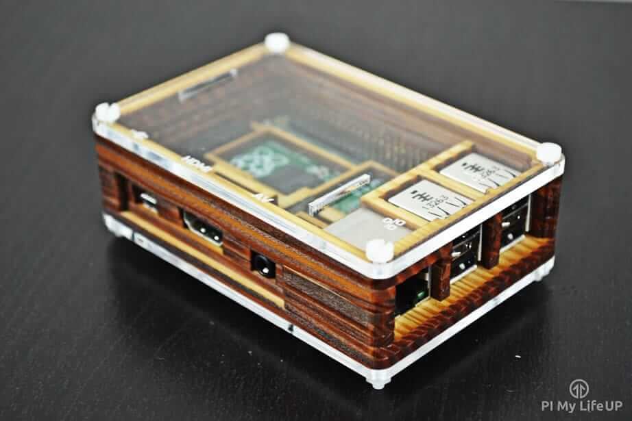 Pibow Timber Raspberry Pi Case