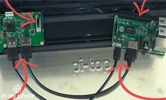 raspberry pi to pcb hub connections