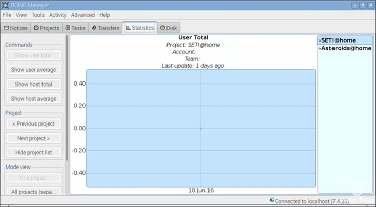 BOINC Statistics Screen