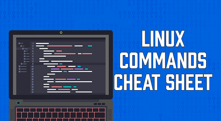 Linux commands cheat sheet