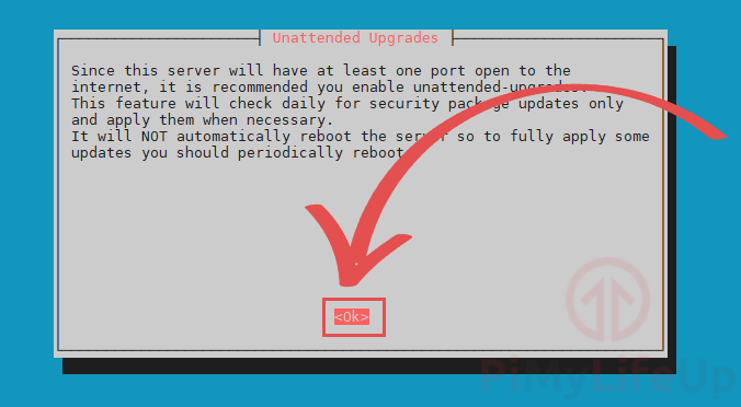 PiVPN Message about enabling Unattended Upgrades