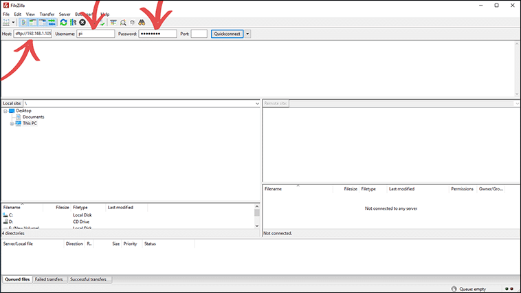 SFTP Details