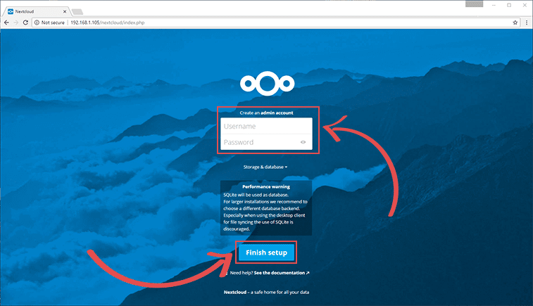 Nextcloud Login