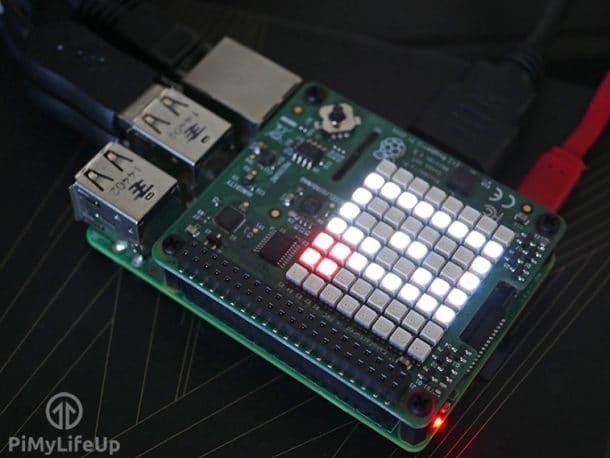 Raspberry Pi Email Notifier using the Sense HAT - Pi My Life Up
