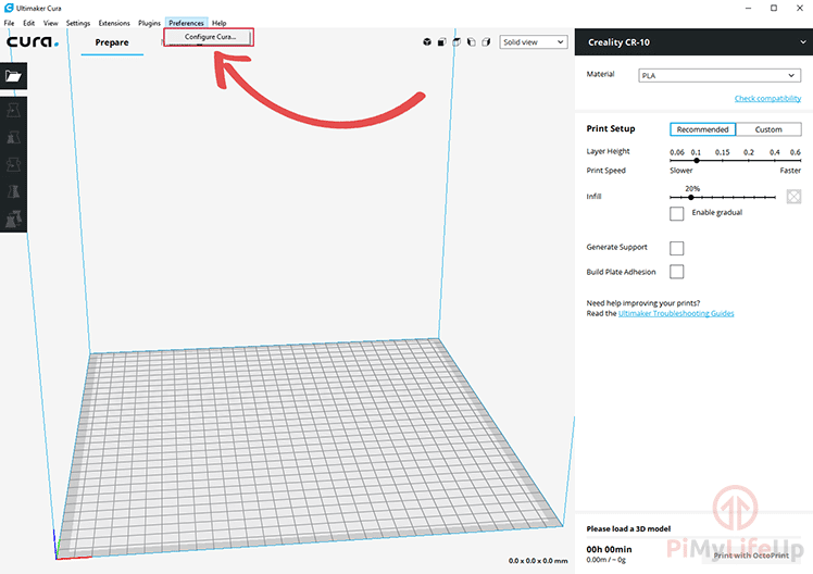 Cura Step 05 Configure Cura