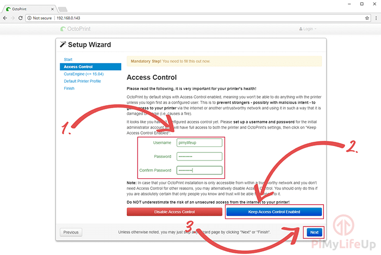 Step 02 - Setup Access Control