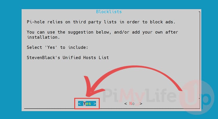Enable default blocklists