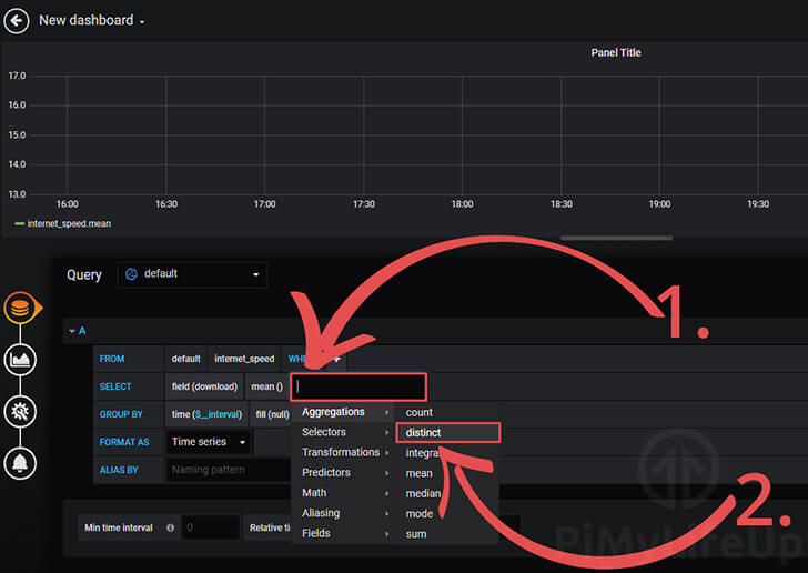 Change data aggregation