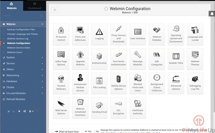 install webmin raspberry pi