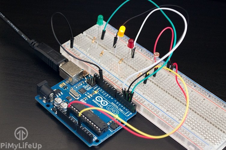 how to connect light sensor to arduino