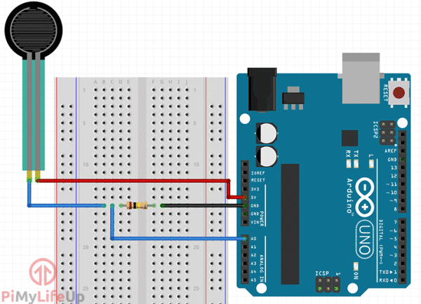 Arduino Force Sensing Resistor (FSR) - Pi My Life Up