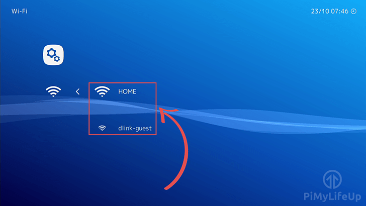 Lakka WiFi Settings