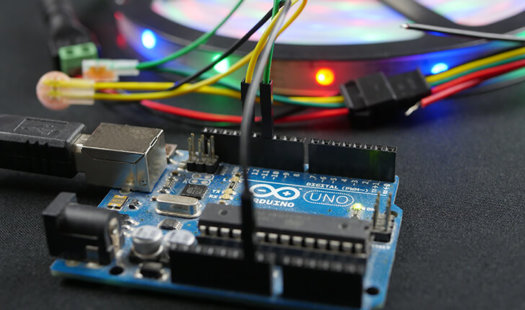Arduino RGB LED Strip using the APA102 Thumbnail