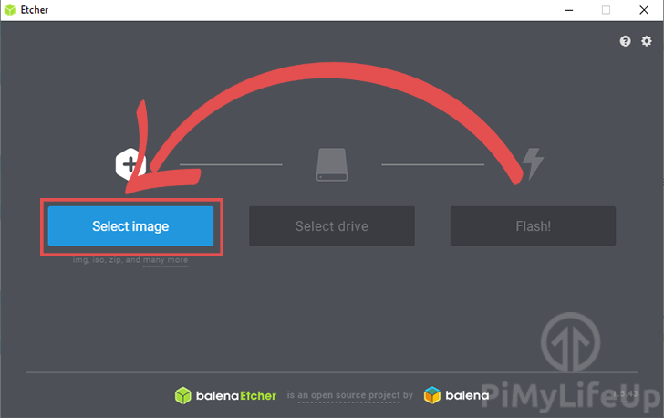 Etcher Select Image