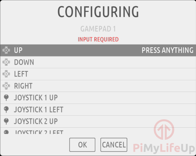 RecalBox Configuring controller