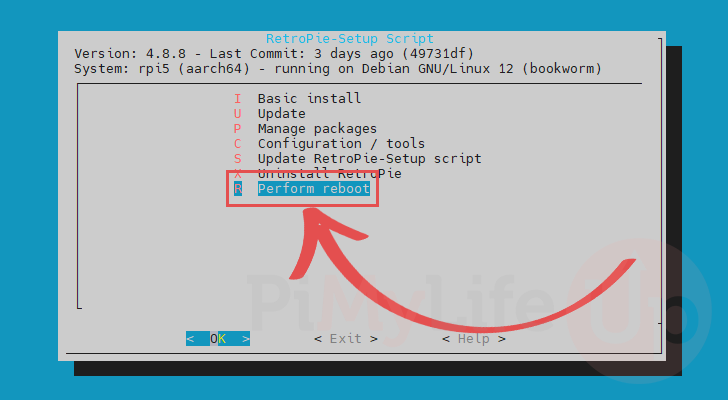 Restart your Raspberry Pi