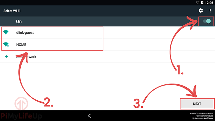 Android WiFi Configure