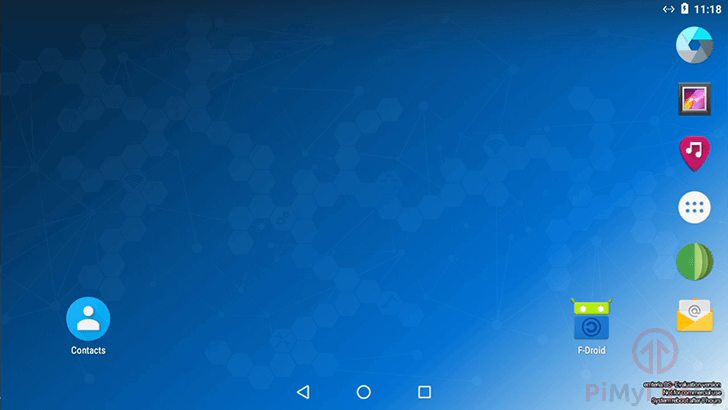 Raspberry Pi Android Desktop