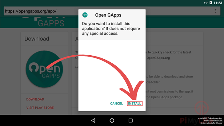 Install GApps