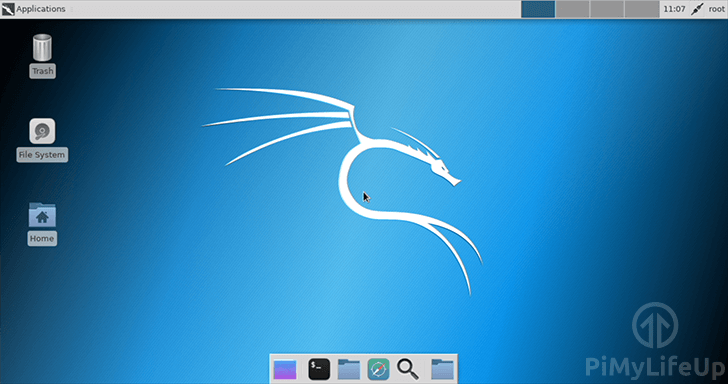 Raspberry Pi Kali Linux Desktop