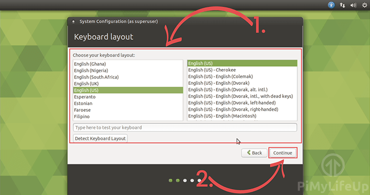 Keyboard Layout Selection Ubuntu Mate