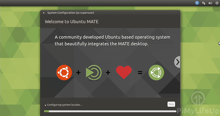 Raspberry Pi Ubuntu Mate Setup Progress