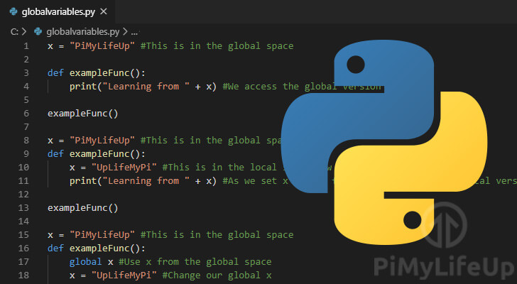 Access Global Variable In Class Python