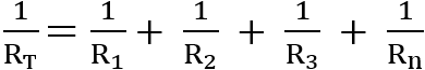 Multiple Resistors in Parallel Equation