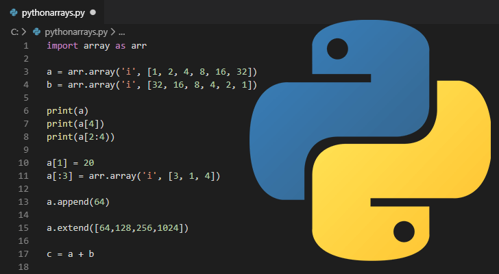 Arrays In Python Thumbnail NoWM 