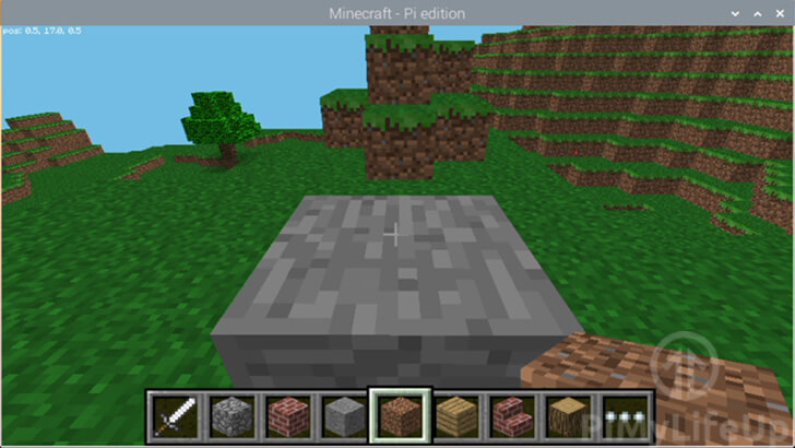 Change Minecraft block using API