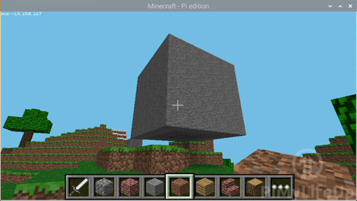 Generate giant block using API in Minecraft