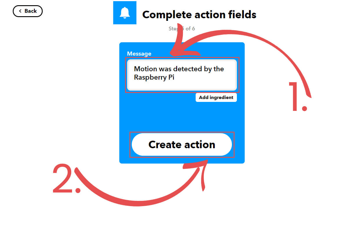 Complete Action Field