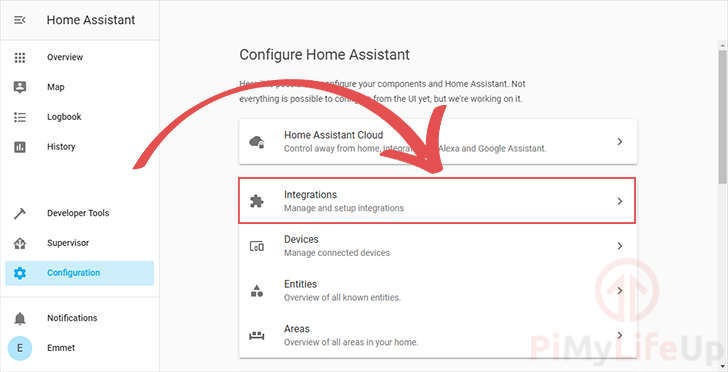 Configure Home Assistant