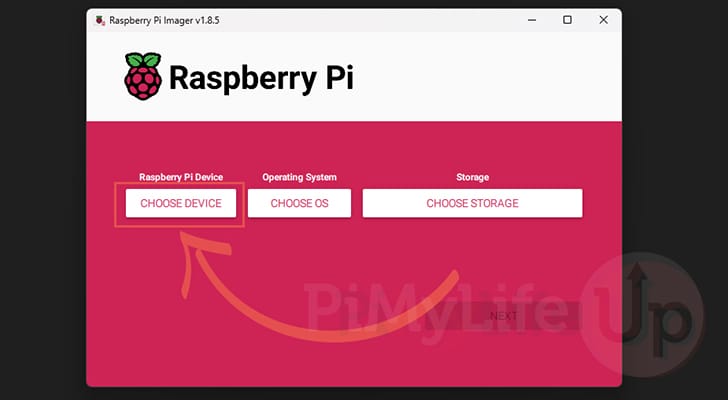 Select Supported Raspberry Pi