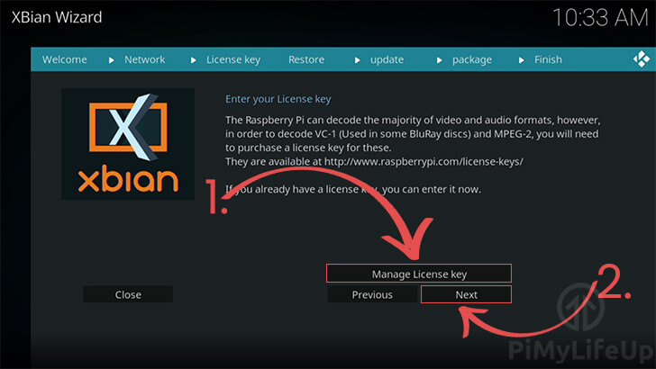 raspberry pi mpeg 2 and vc1