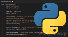 Strings in Python - Pi My Life Up