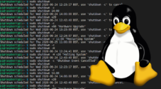 shutdown command in linux