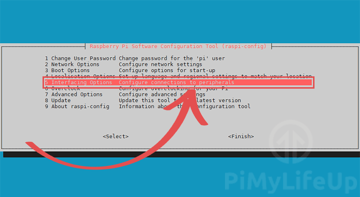 Raspi-Config Interfacing Options