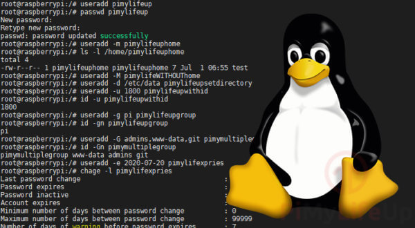 Using the useradd Command in Linux to Create Users - Pi My Life Up