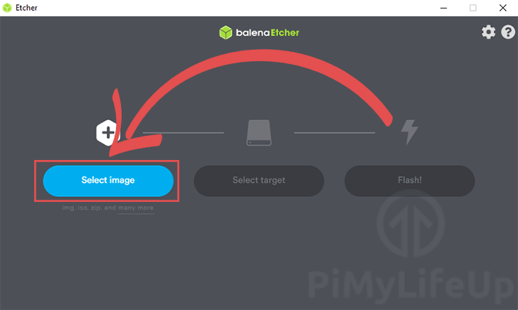 Select RasPBX Asterisk image to write