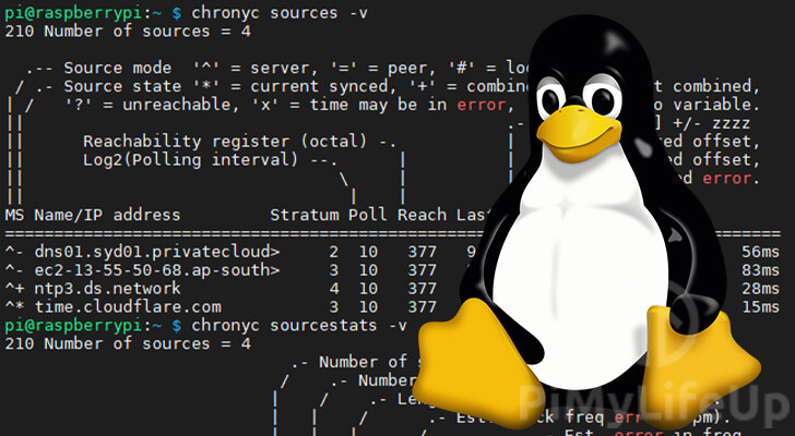 ntp on linux using chrony