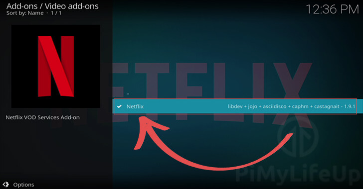  Netflix Addon Successfully Installed to Kodi