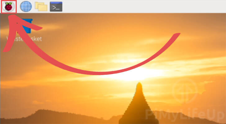 Raspberry Pi Desktop Start Menu