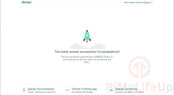 Installing Django on your Raspberry Pi - Pi My Life Up