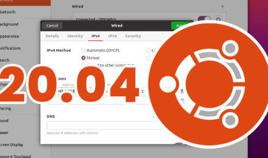 Configuring Ubuntu 20.04 to use a Static IP Address Thumbnail