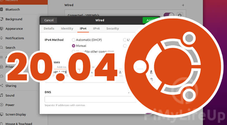 static ip address assignment ubuntu server