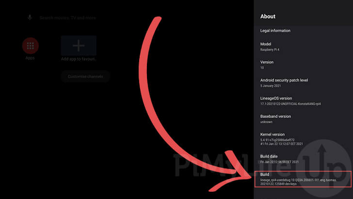 Android TV + Google Apps On Raspberry Pi: step-by-step guide