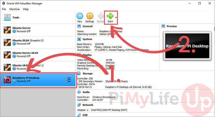 raspberry pi emulator mac virtualbox