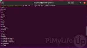 How to List Users on Linux-based Systems - Pi My Life Up